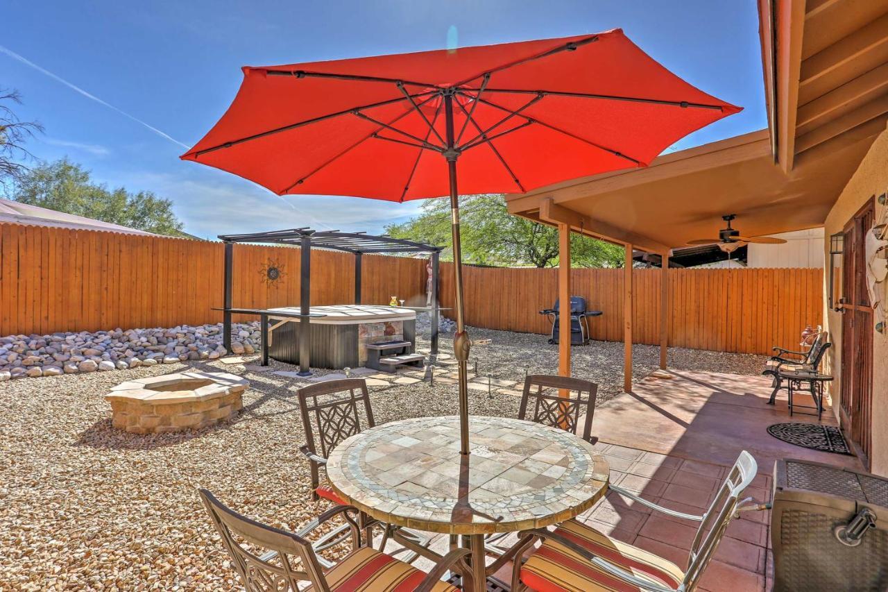 East Tucson House With Private Backyard And Fire Pitヴィラ エクステリア 写真